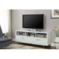 Coaster Furniture 701972 2-drawer Rectangular TV Console White